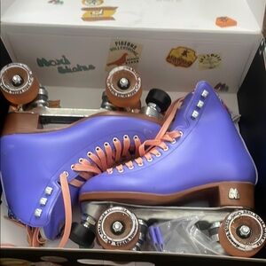 Purple Roller Skates